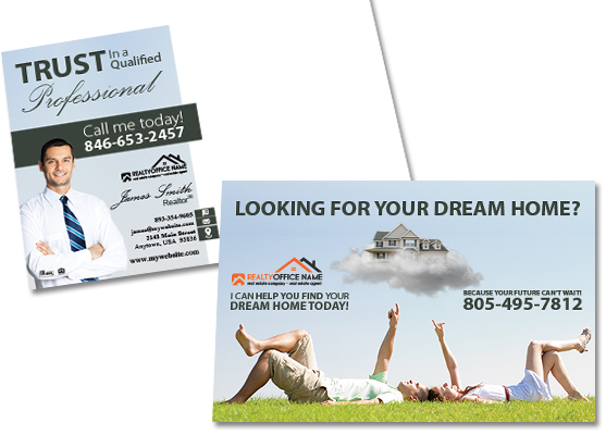 Real Estate Postcards | Real Estate Agent Postcards, Real Estate Office Postcards, Realtor Postcards, Real Estate Broker Postcards